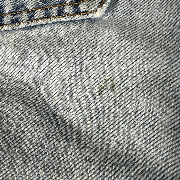 VTG 90s Levi's Silver Tab Jean Junior 28x30* Loose Blue Distressed Denim Tag 7Jr - Picture 2 of 16